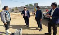 بازدید بخشدار مرکزی بوشهر از دهستان انگالی